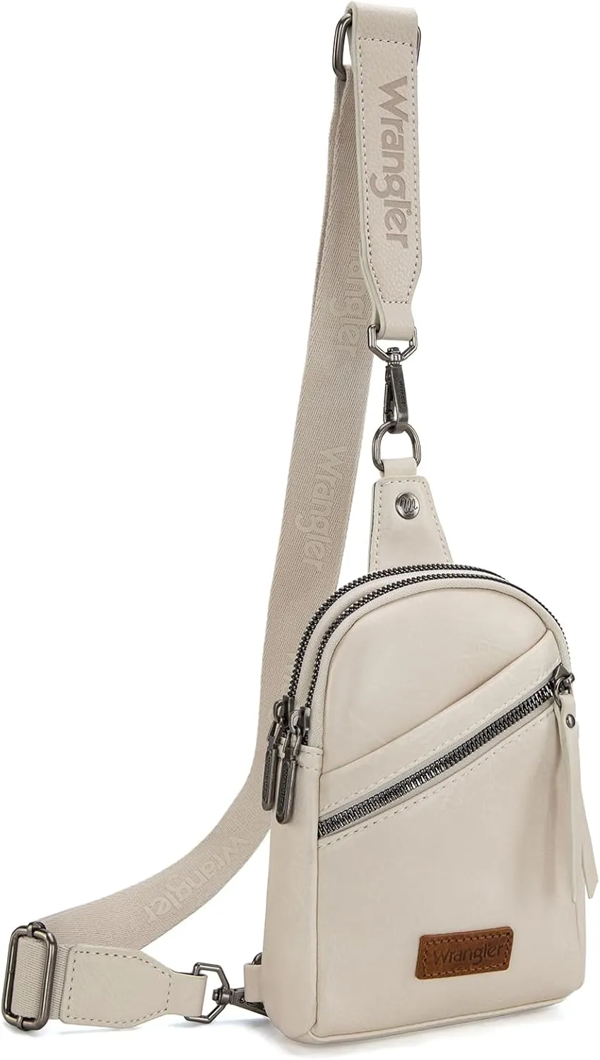 Wrangler Small Crossbody Sling Bags for Women Fanny Packs Chest Bag for Travel - Mother Day Gift
