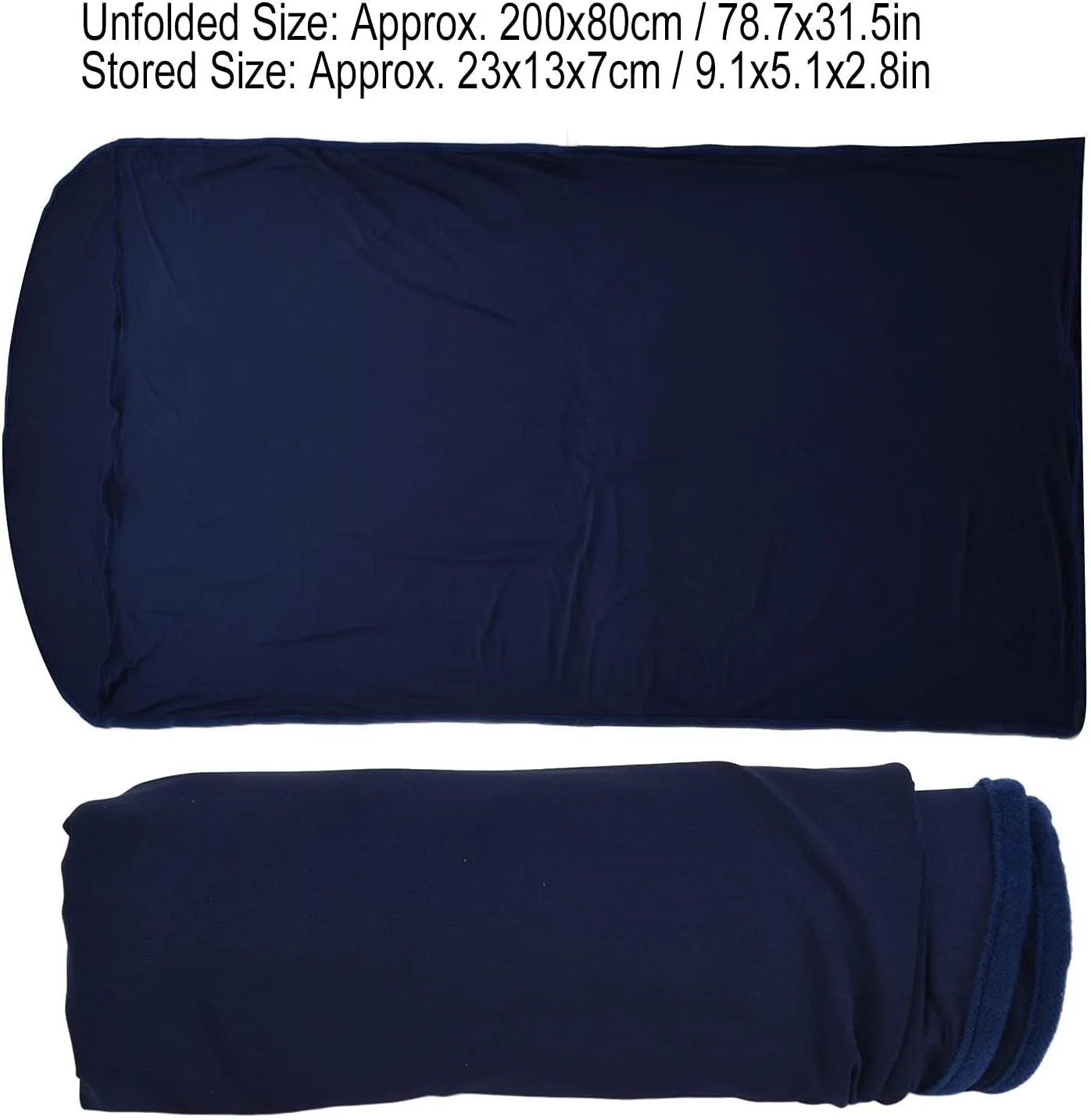 XPSSJMU Sleeping Bag Liner Portable Multifunctional Elastic Sleeping Sack Liner for Backpacking Hotel Hostels Traveling
